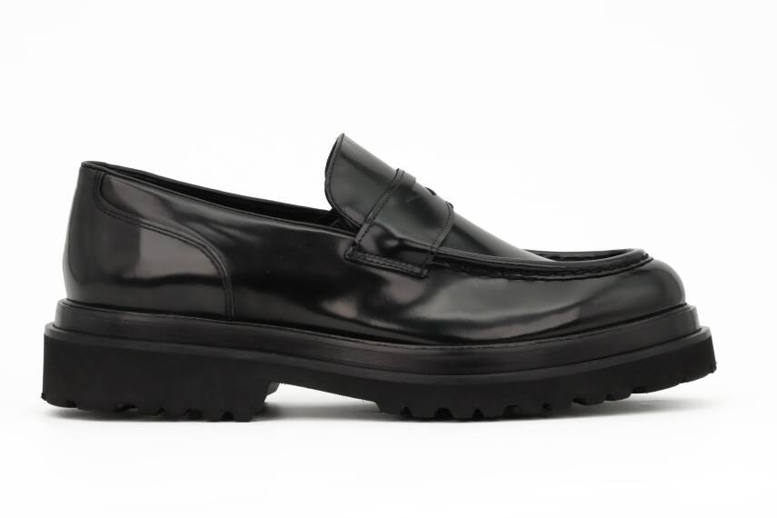 Hakiki Açma Deri EVA Taban Loafer Model Erkek Ayakkabı - 1