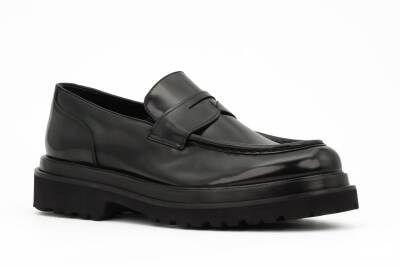Hakiki Açma Deri EVA Taban Loafer Model Erkek Ayakkabı - 2