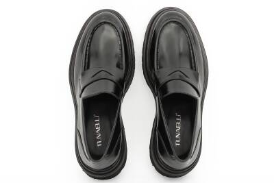 Hakiki Açma Deri EVA Taban Loafer Model Erkek Ayakkabı - 5