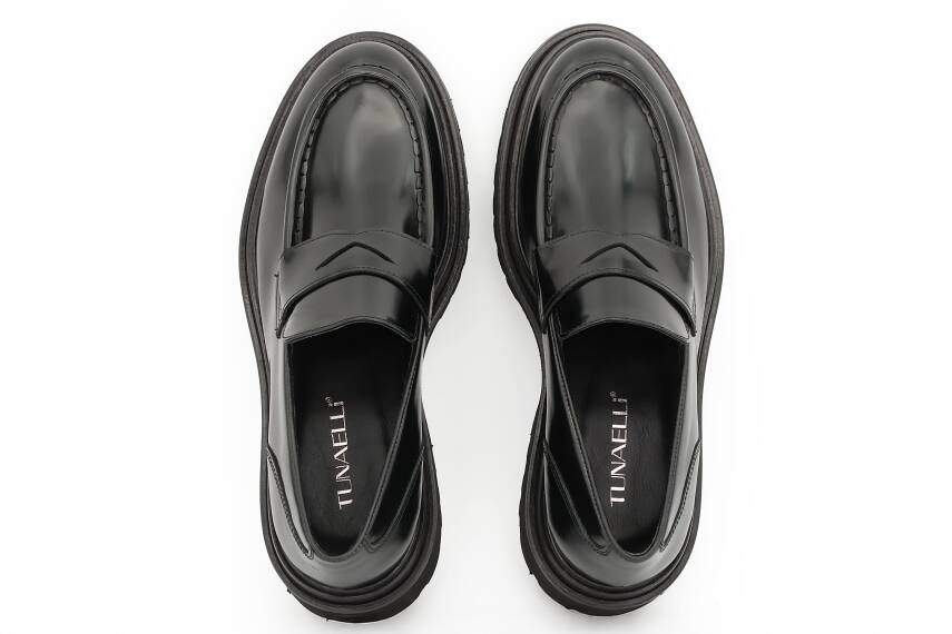 Hakiki Açma Deri EVA Taban Loafer Model Erkek Ayakkabı - 5