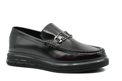 Hakiki Açma Deri EVA/TPU Taban Loafer Model Erkek Ayakkabı - 2
