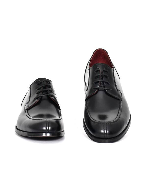 Hakiki Açma Deri Kösele Bağcıklı Erkek Ayakkabı - 2