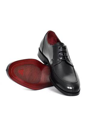 Hakiki Açma Deri Kösele Bağcıklı Erkek Ayakkabı - 3