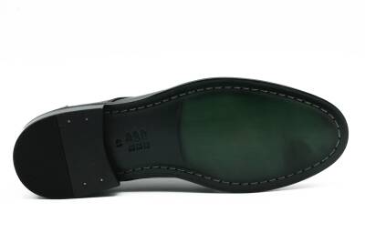 Hakiki Açma Deri Kösele Bağcıklı Oxford Erkek Ayakkabı - 3