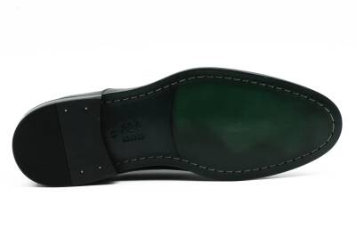 Hakiki Açma Deri Kösele Bağcıklı Oxford Erkek Ayakkabı - 3