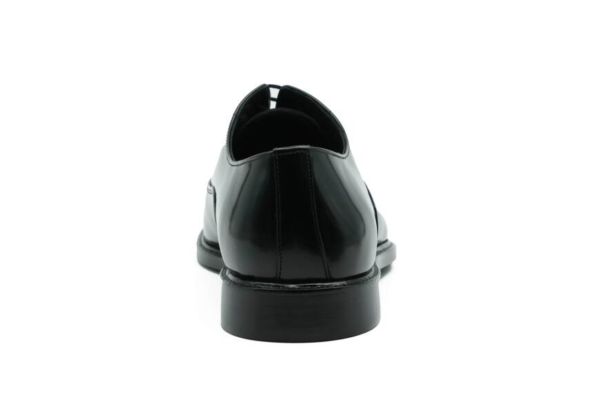 Hakiki Açma Deri Kösele Bağcıklı Oxford Erkek Ayakkabı - 4