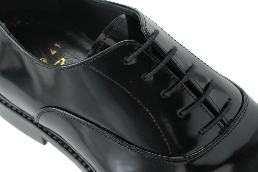 Hakiki Açma Deri Kösele Bağcıklı Oxford Erkek Ayakkabı - 6