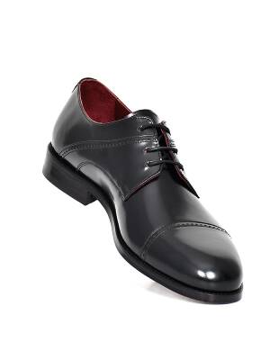 Hakiki Açma Deri Kösele Taban Bağcıklı Klasik Erkek Ayakkabı - 9