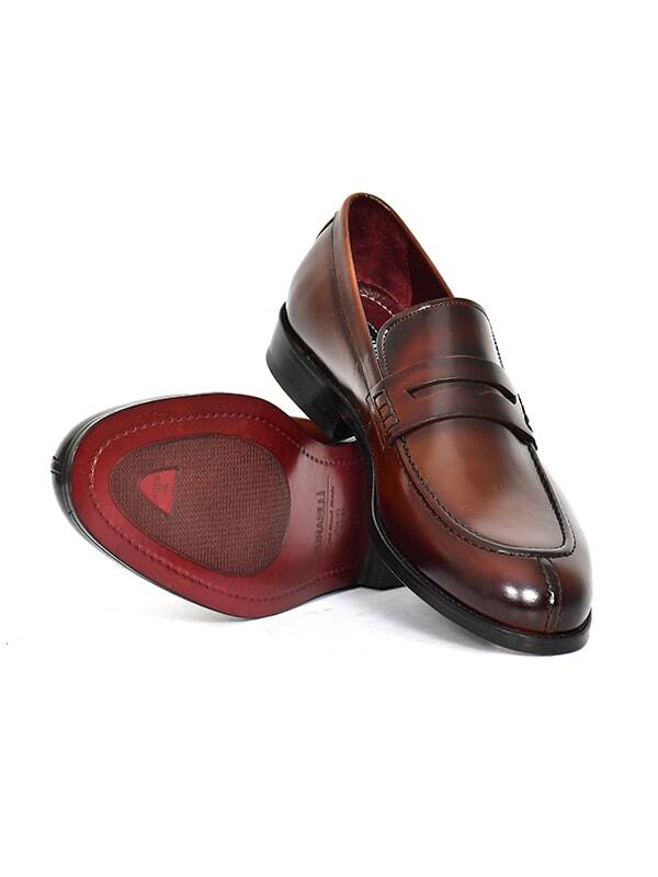 Hakiki Açma Deri Kösele Taban Loafer Model Erkek Ayakkabı - 4