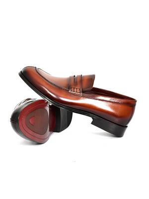 Hakiki Açma Deri Kösele Taban Loafer Model Erkek Ayakkabı - 13