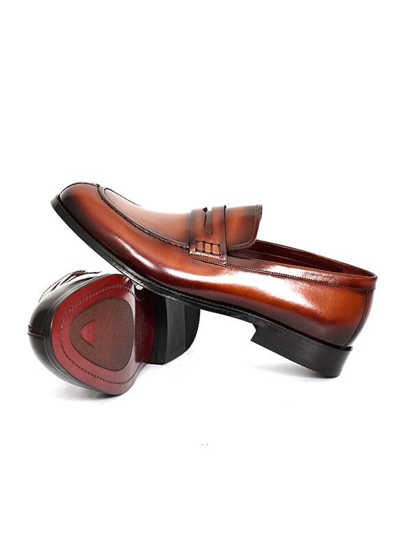 Hakiki Açma Deri Kösele Taban Loafer Model Erkek Ayakkabı - 13