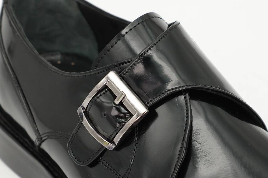 Hakiki Açma Deri Kösele Taban Toka Detaylı Klasik Erkek Ayakkabı - 6