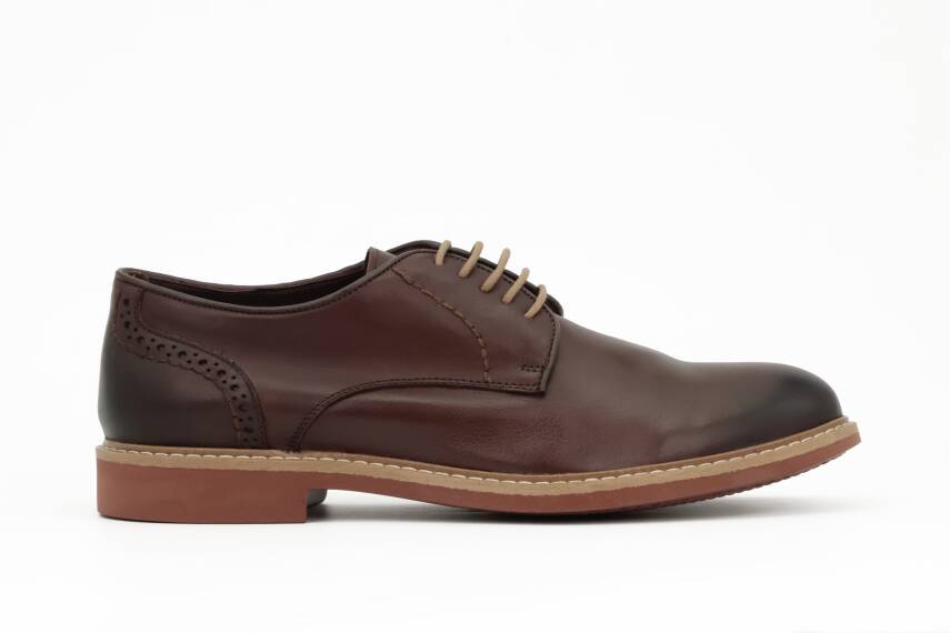 Hakiki Antik Deri TPU Taban Casual Erkek Ayakkabı - 1