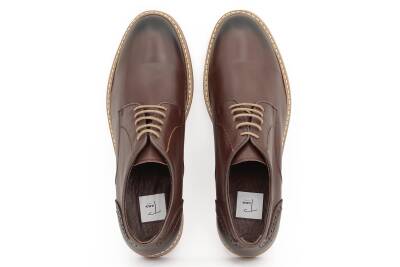 Hakiki Antik Deri TPU Taban Casual Erkek Ayakkabı - 5