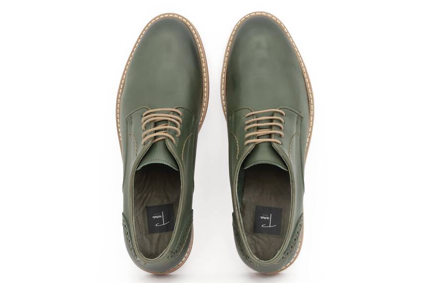 Hakiki Antik Deri TPU Taban Casual Erkek Ayakkabı - 11