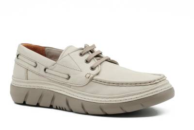 Hakiki Antik Deri EVA Taban Bağcıklı Casual Erkek Ayakkabı - 2