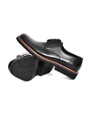 Hakiki Antik Deri EVA Taban Derby Model Klasik Erkek Ayakkabı - 3