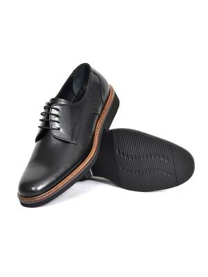 Hakiki Antik Deri EVA Taban Derby Model Klasik Erkek Ayakkabı - 4