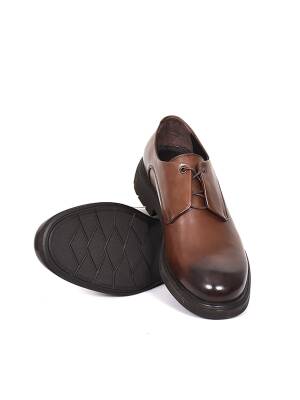 Hakiki Antik Deri EVA Taban Klasik Erkek Ayakkabı - 4