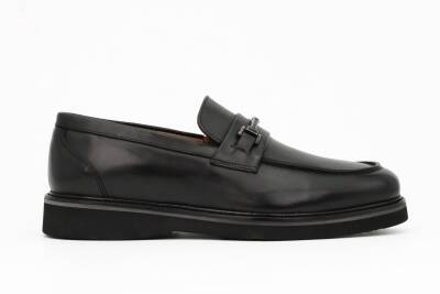 Hakiki Antik Deri EVA Taban Loafer Erkek Ayakkabı - Tuna E3899 - 7