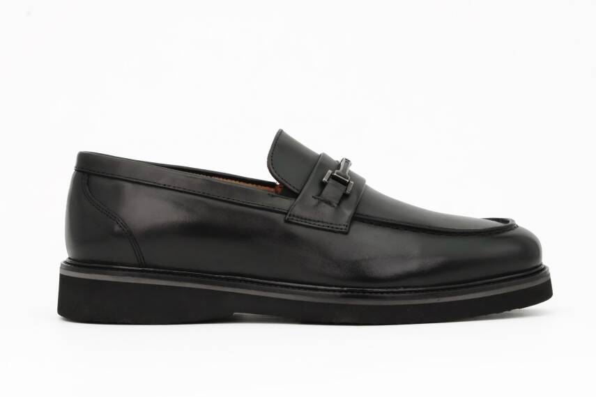 Hakiki Antik Deri EVA Taban Loafer Erkek Ayakkabı - Tuna E3899 - 7