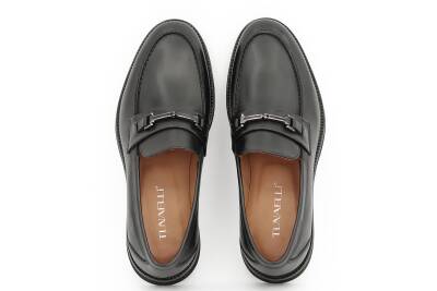 Hakiki Antik Deri EVA Taban Loafer Erkek Ayakkabı - Tuna E3899 - 12