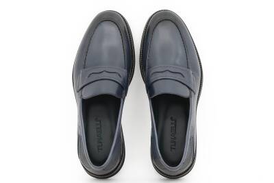 Hakiki Antik Deri Eva Taban Loafer Model Erkek Ayakkabı - 11