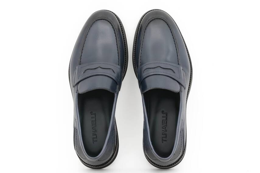 Hakiki Antik Deri Eva Taban Loafer Model Erkek Ayakkabı - 11