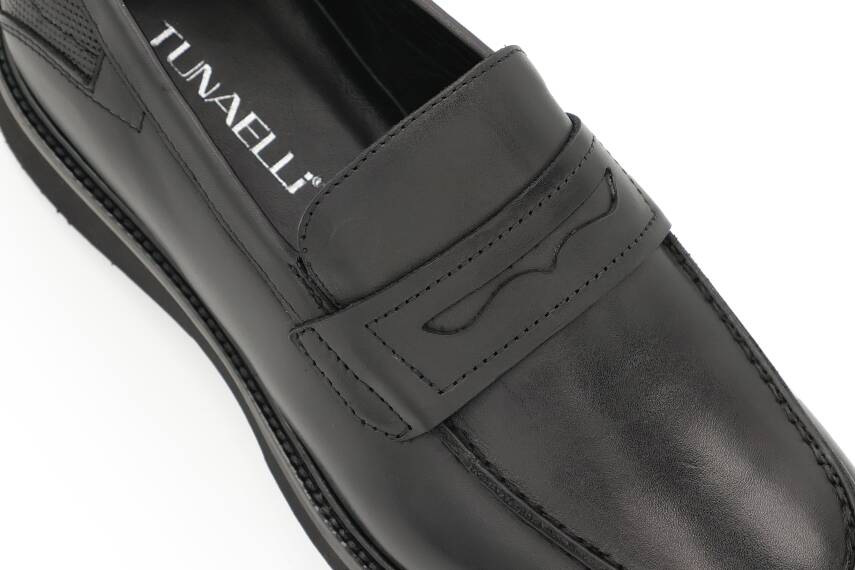 Hakiki Antik Deri Eva Taban Loafer Model Erkek Ayakkabı - 18