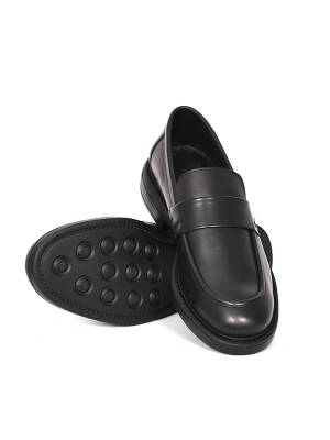Hakiki Antik Deri EVA Taban Loafer Model Erkek Ayakkabı - 4