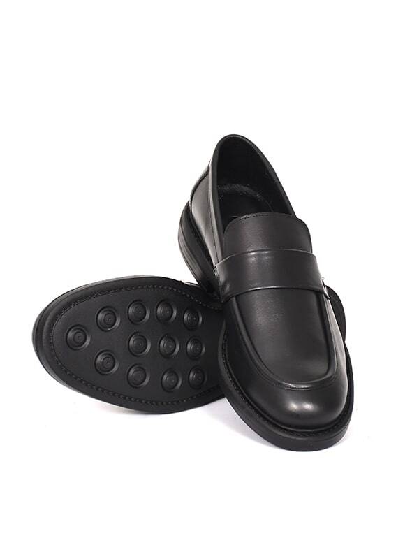 Hakiki Antik Deri EVA Taban Loafer Model Erkek Ayakkabı - 4