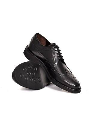 Hakiki Antik Deri EVA Taban Oxford Erkek Ayakkabı - DNC E906 - 4