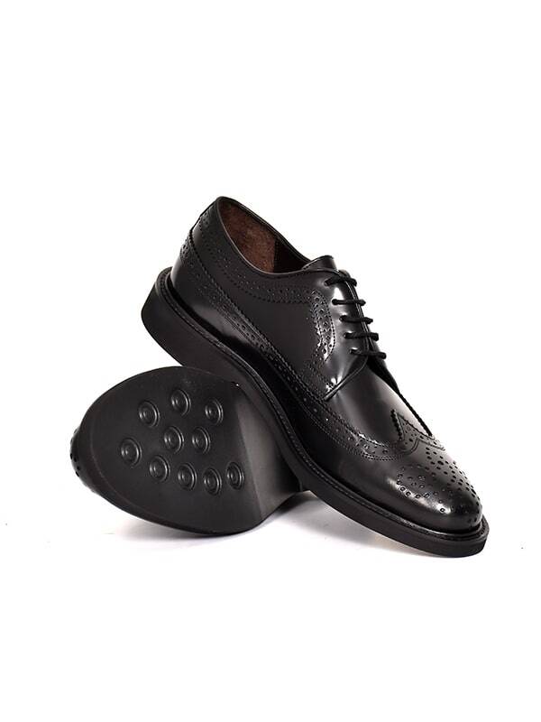 Hakiki Antik Deri EVA Taban Oxford Erkek Ayakkabı - DNC E906 - 4