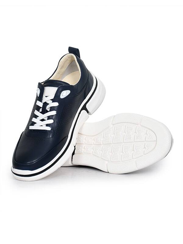 Hakiki Antik Deri EVA Taban Spor Erkek Ayakkabı - 4