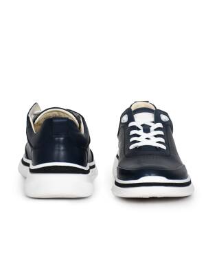 Hakiki Antik Deri EVA Taban Spor Erkek Ayakkabı - 5