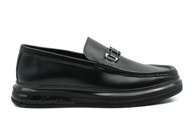 Hakiki Antik Deri EVA/TPU Taban Loafer Model Erkek Ayakkabı - 1