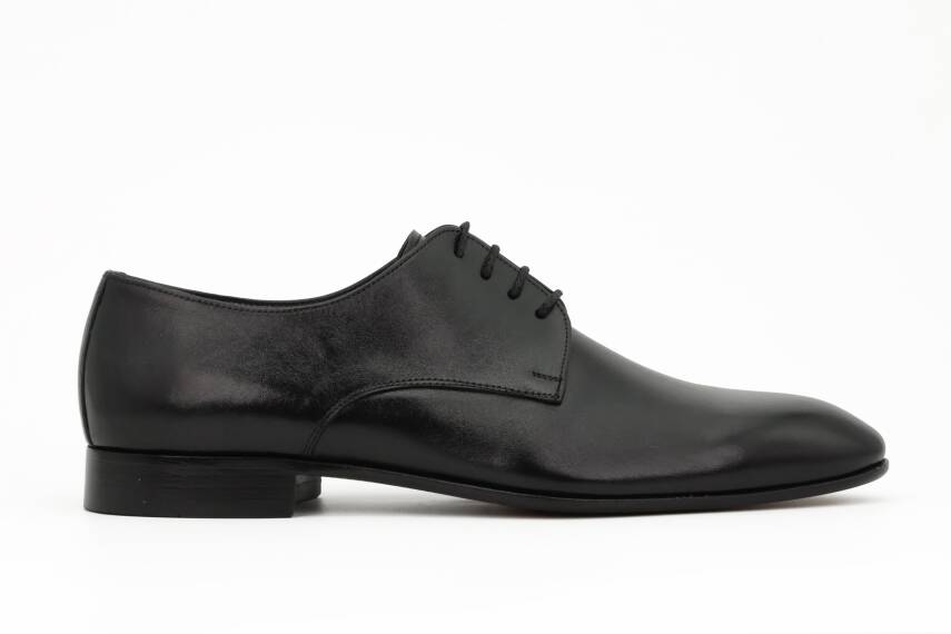 Hakiki Antik Deri Kösele Taban Klasik Erkek Ayakkabı - 1