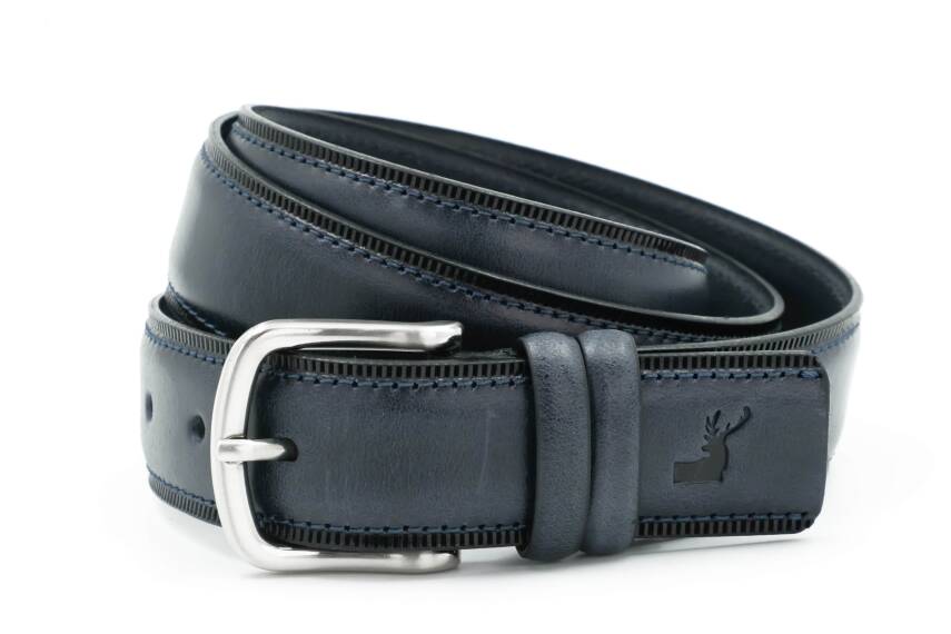 Hakiki Antik Deri Klasik Erkek Kemer - Tuna Kmr105 - 1