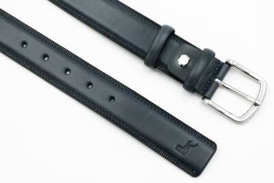 Hakiki Antik Deri Klasik Erkek Kemer - Tuna Kmr105 - 5