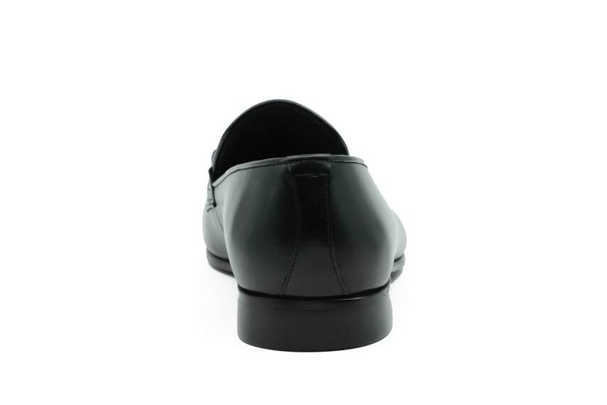 Hakiki Antik Deri Microlight Taban Toka Detaylı Mokasen Erkek Ayakkabı - 3