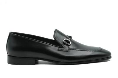 Hakiki Antik Deri Microlight Taban Toka Detaylı Mokasen Erkek Ayakkabı - TUNA