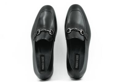 Hakiki Antik Deri Microlight Taban Toka Detaylı Mokasen Erkek Ayakkabı - 5