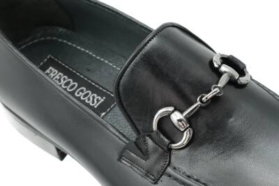 Hakiki Antik Deri Microlight Taban Toka Detaylı Mokasen Erkek Ayakkabı - 6