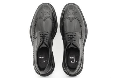 Hakiki Antik Deri EVA Taban Oxford Model Erkek Ayakkabı - 4