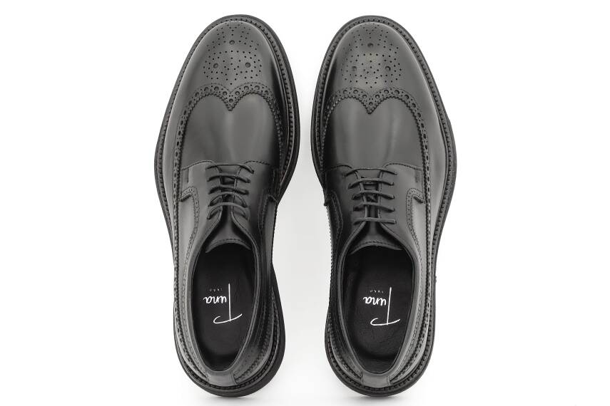 Hakiki Antik Deri EVA Taban Oxford Model Erkek Ayakkabı - 4