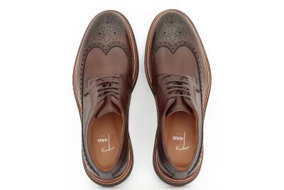 Hakiki Antik Deri EVA Taban Oxford Model Erkek Ayakkabı - 12