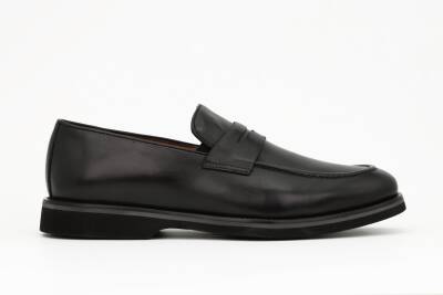 Hakiki Antik Deri EVA Taban Loafer Model Erkek Ayakkabı - 13