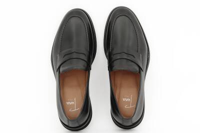 Hakiki Antik Deri EVA Taban Loafer Model Erkek Ayakkabı - 17