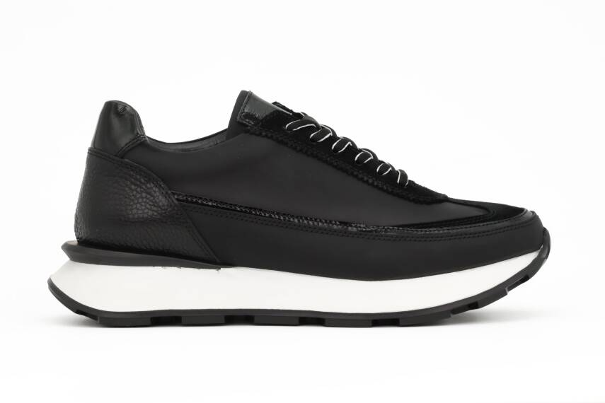 Hakiki Antik Deri EVA Taban Spor Erkek Ayakkabı - 7