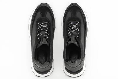 Hakiki Antik Deri EVA Taban Spor Erkek Ayakkabı - 11